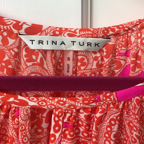 Trina Turk paisley top - Picture 2 of 4